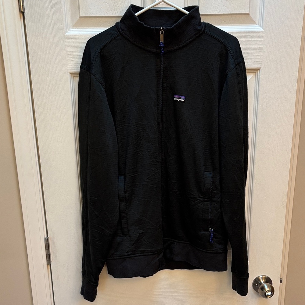Patagonia Upslope Black Full-Zip Jacket